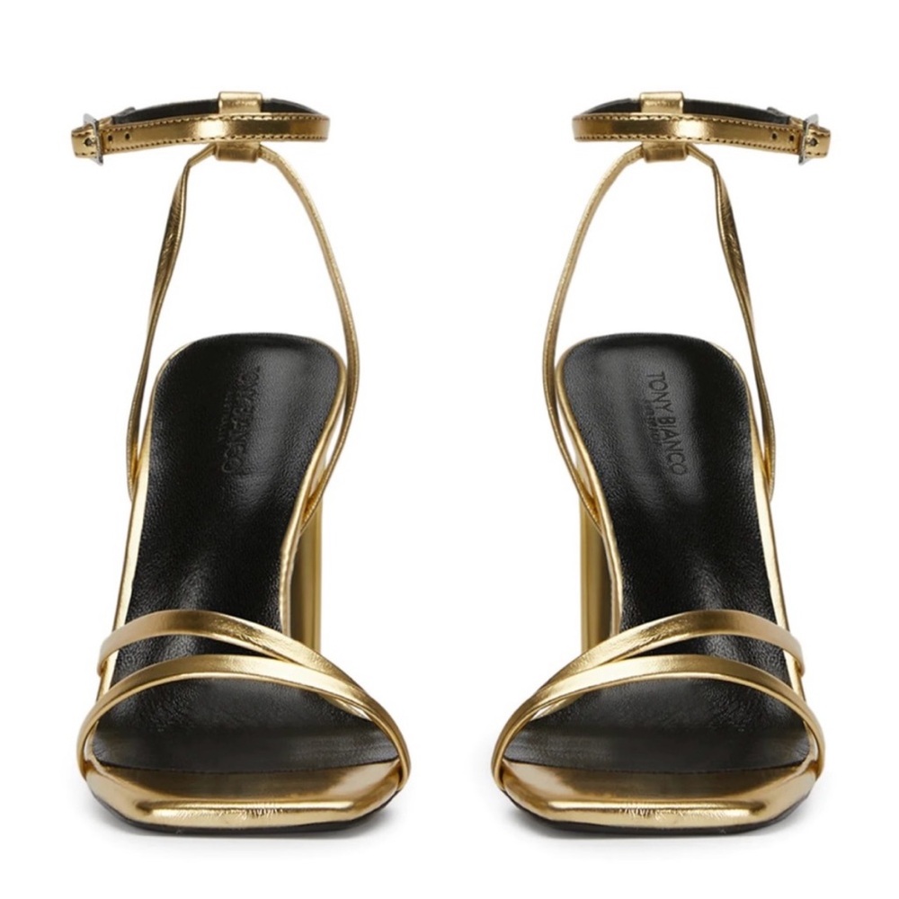 Tony Bianco Fiancé Heels in Gold